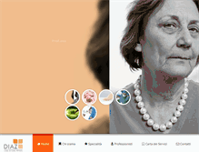 Tablet Screenshot of casadicuradiaz.it